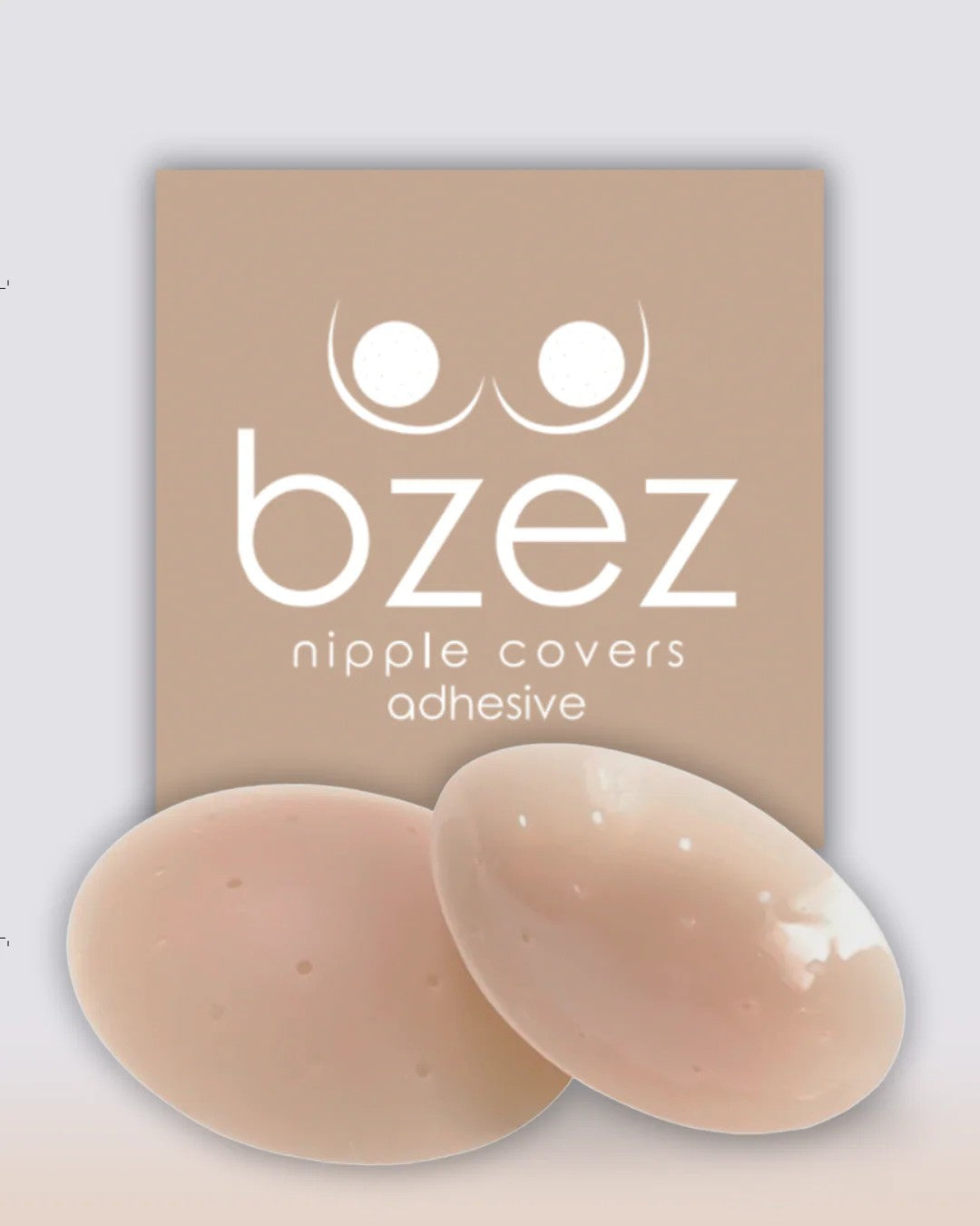 Bzez Silicone Nipple Covers with Adhesive