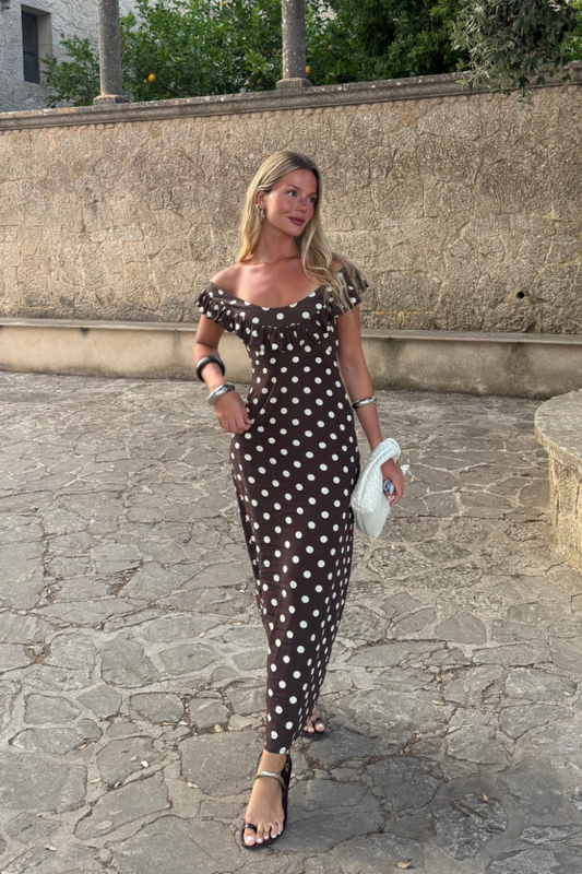 Design by Si - Luna Dress with Polka Dots