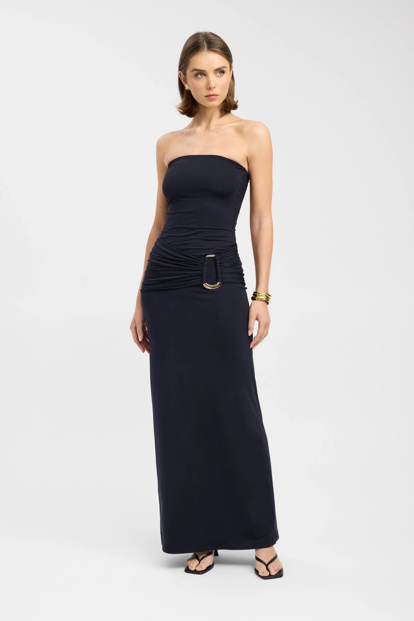 Kookai The Bay Black Dress Kookai Alto Low Cut Top Black All The