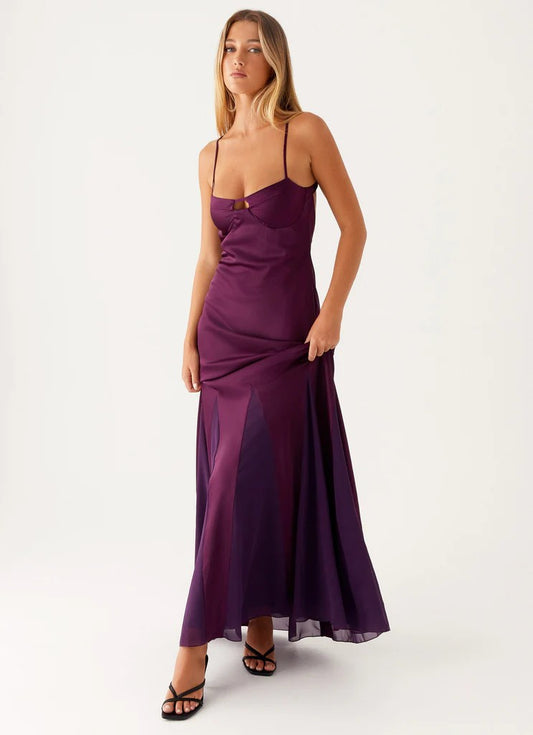 Peppermayo - Ravello Maxi Dress - Mulberry Ball Dress Rental