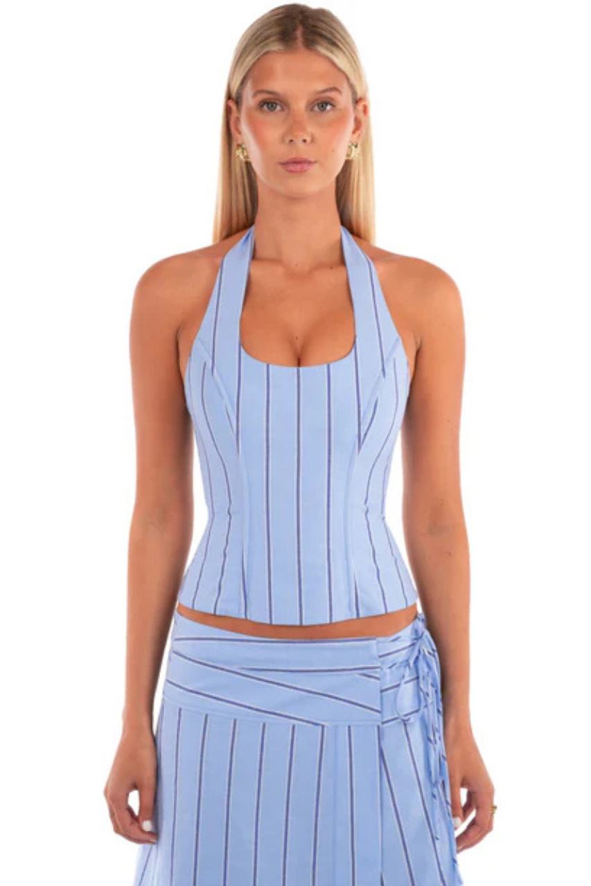 I Am Delilah - Sabrina Corset & Skirt Bluebell