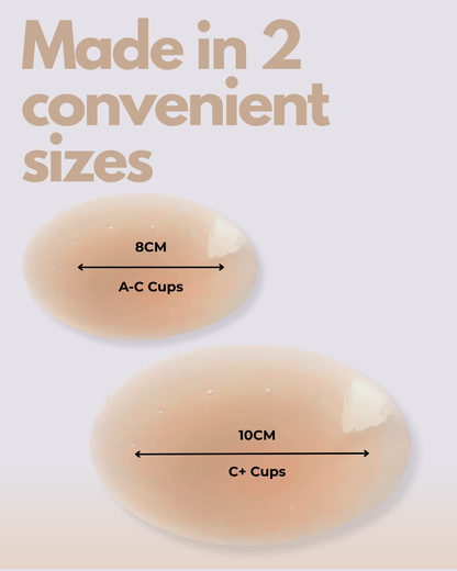 Bzez Silicone Nipple Covers with Adhesive