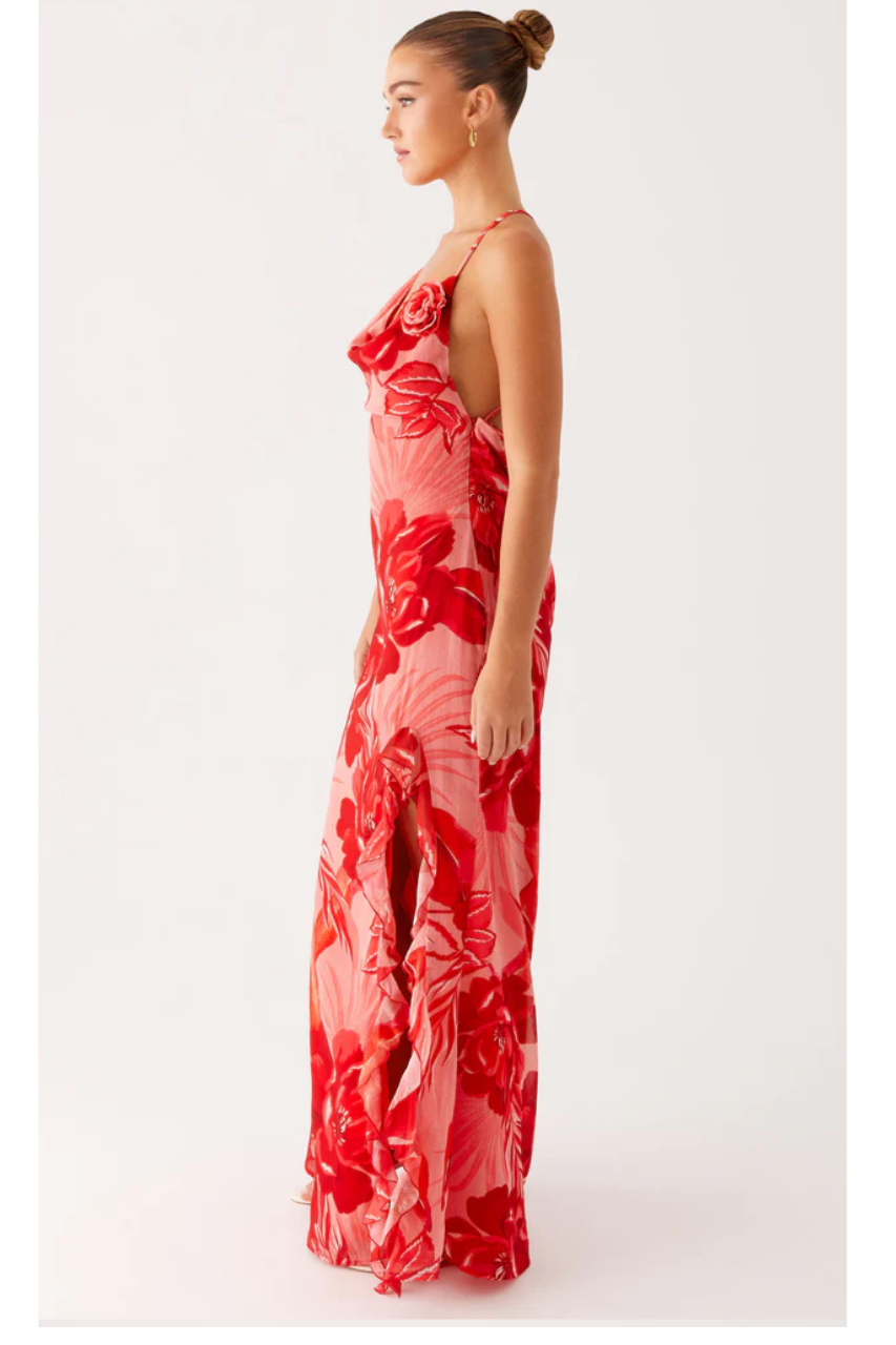 Peppermayo First Class Maxi Dress - Sicily Sunsets