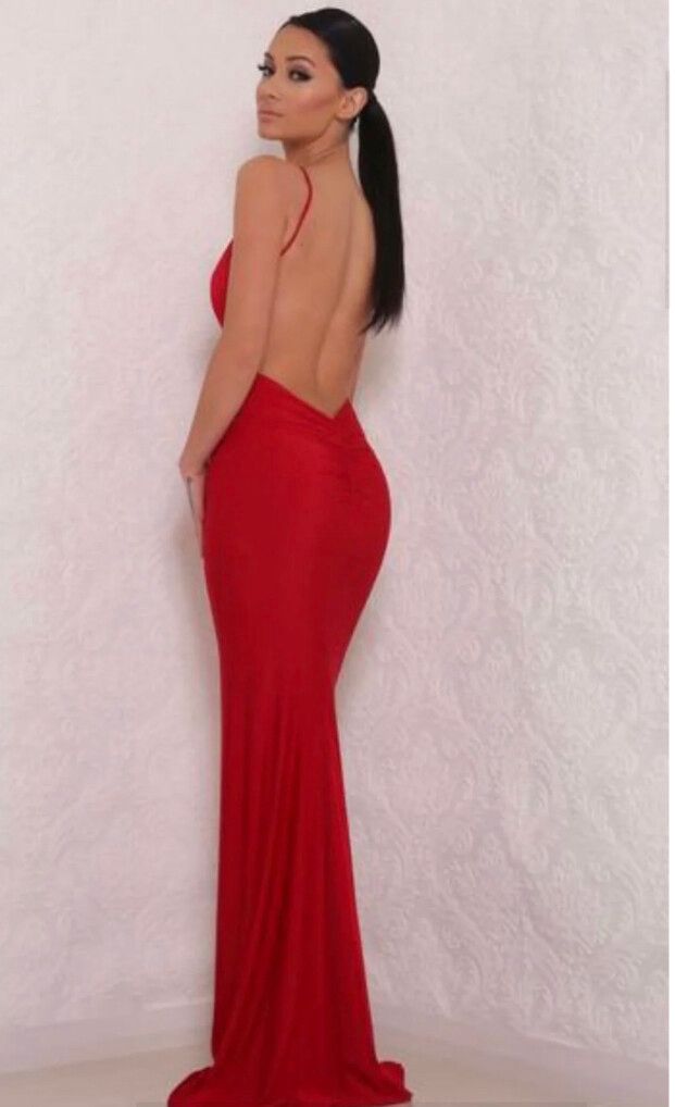 Abyss by Abby - Celine Gown (Red)