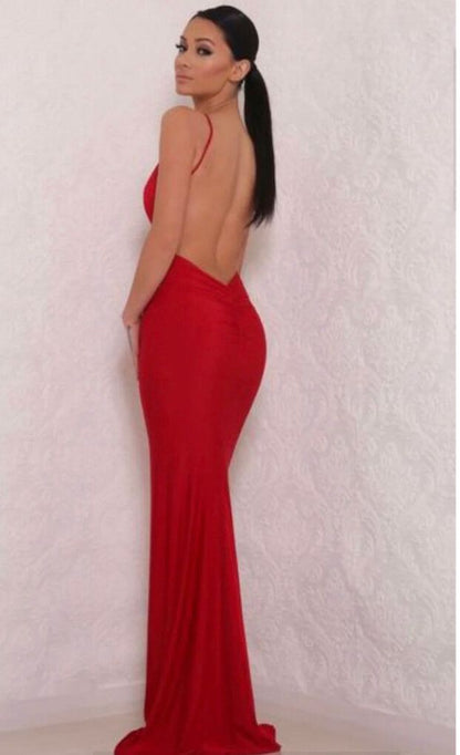 Abyss by Abby - Celine Gown (Red)