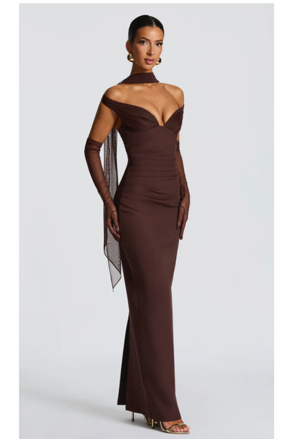 Babyboo Abigail Maxi - Plum Brown