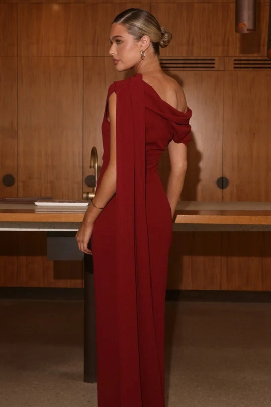 Billy J Delilah Maxi Dress - Wine
