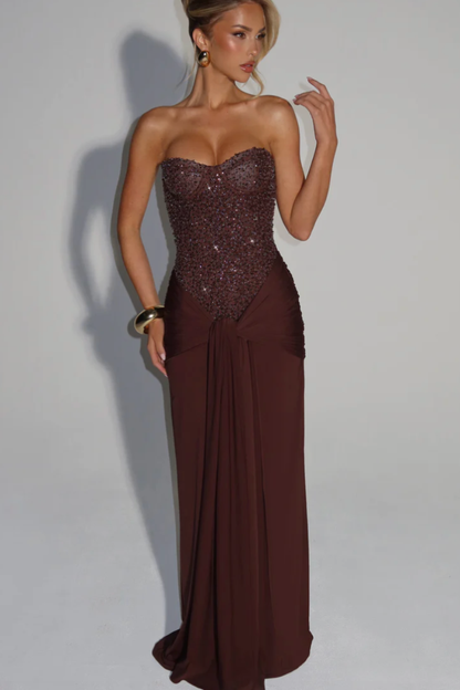 TEST Babyboo - Carina Maxi Plum Brown (TEST)