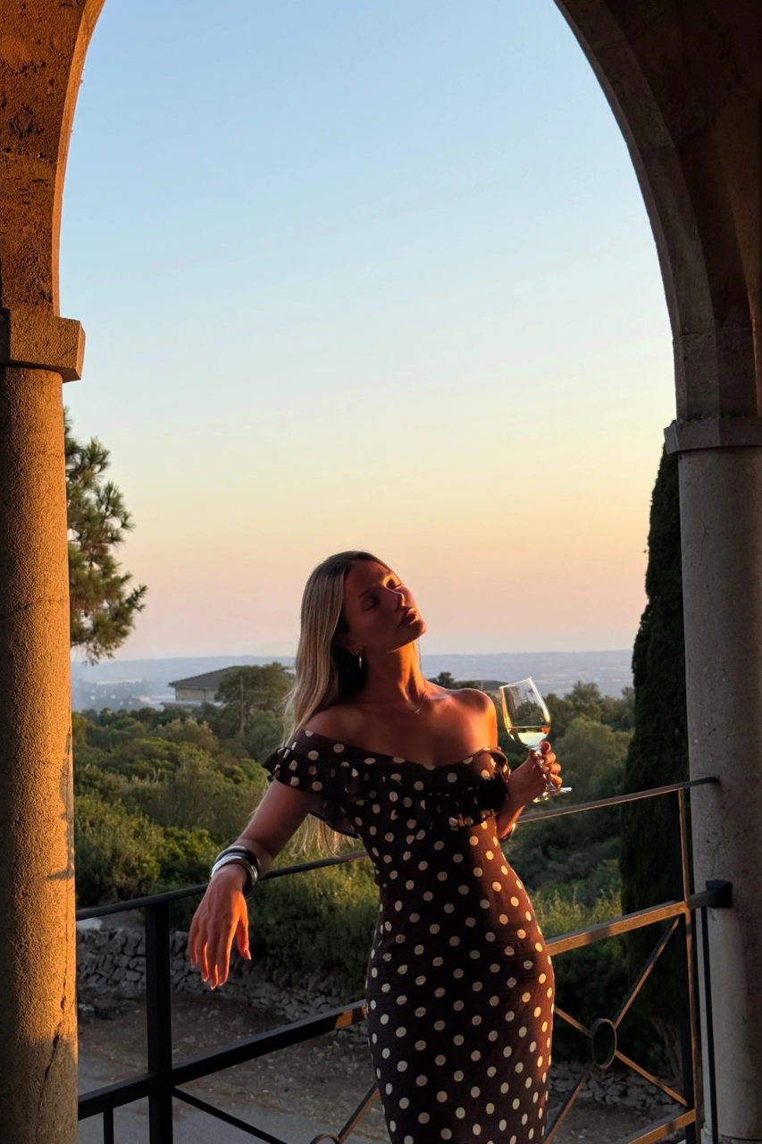 Design by Si - Luna Dress with Polka Dots