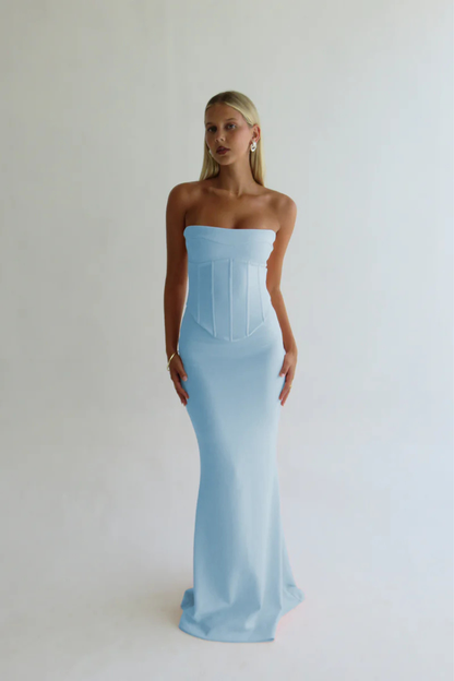 Hntr The Label - Louie Gown Baby Blue
