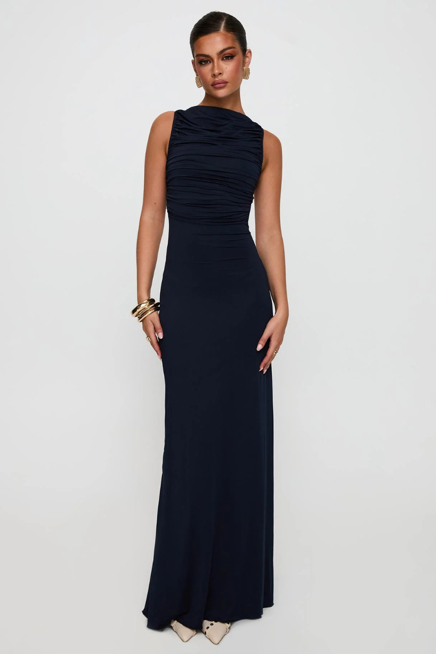 Princess Polly - Undeniable Cut Out Maxi Navy Runway Ready Princess Polly - Undeniable Cut Out Maxi Navy Runway Ready