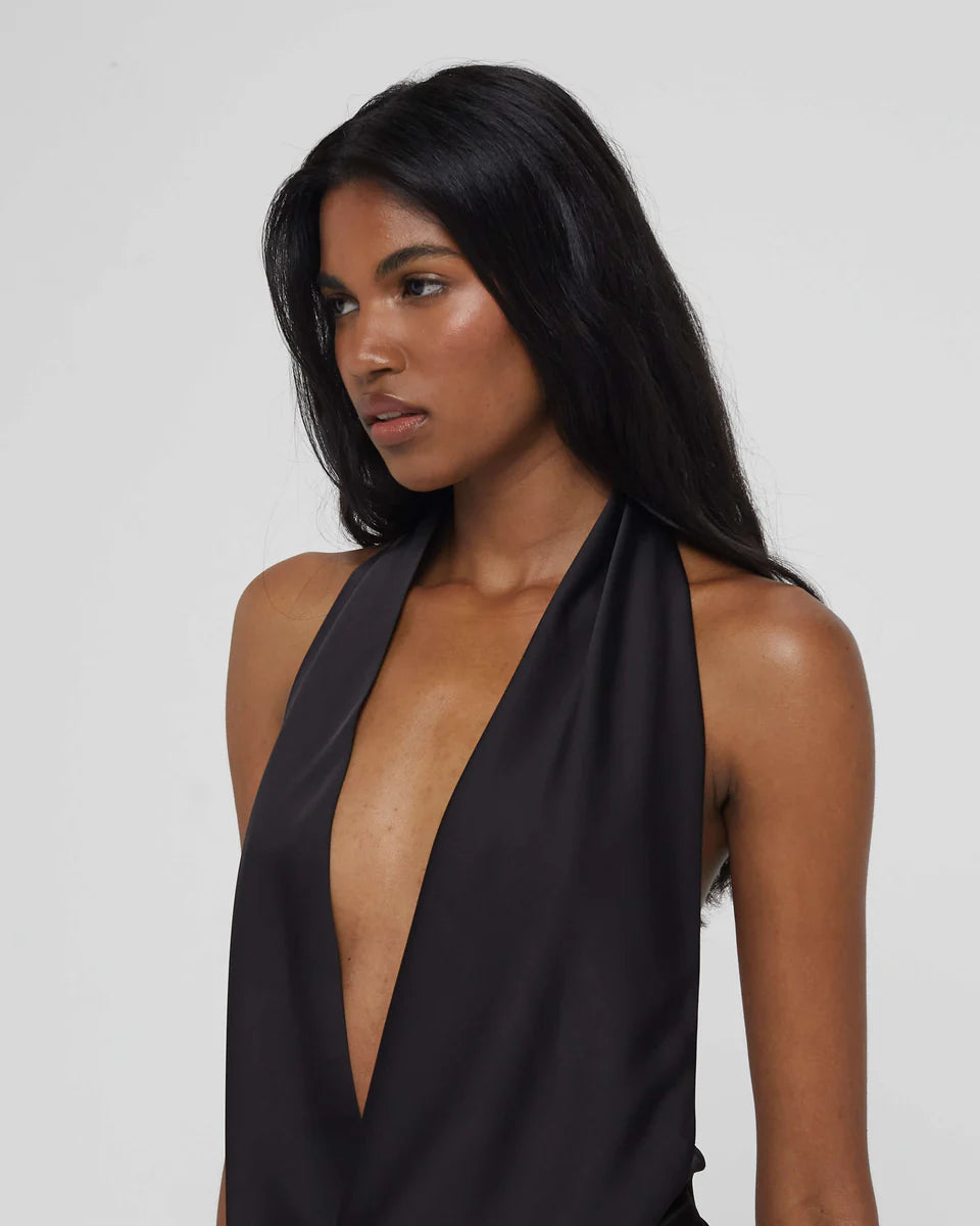 rat and boa black cut out dress Rat & Boa Donyale Dress hire – Runway Ready