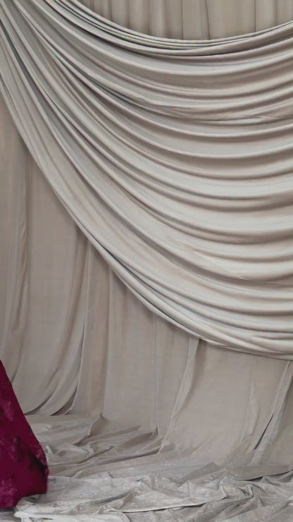 Babyboo Nefertiti Maxi Dress Burgundy