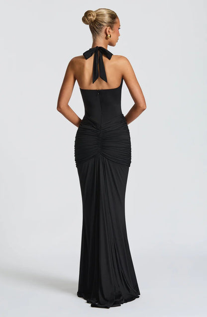babyboo black dress Babyboo Rosetta Black – Runway Ready